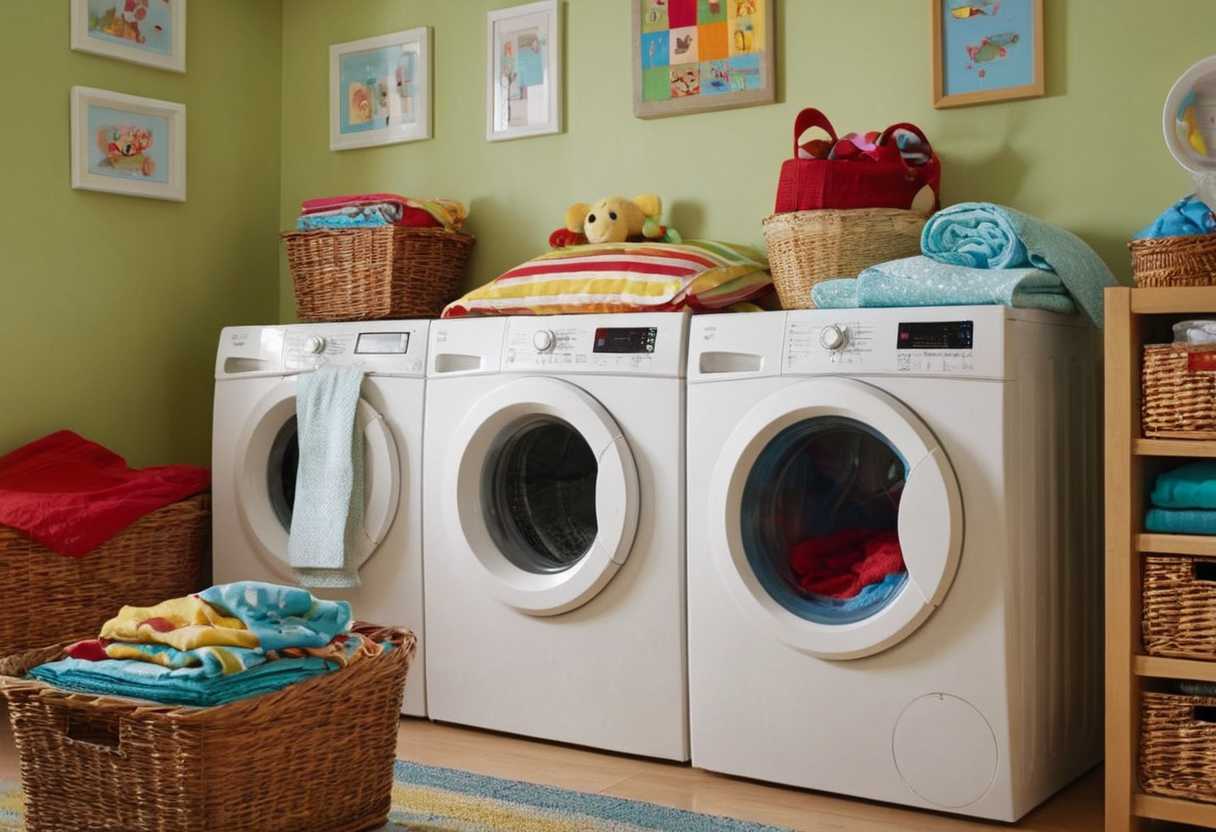 Astuces de parents pour le lavage du linge de lit cabane pour enfants